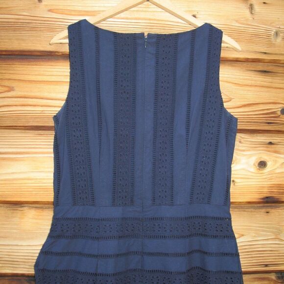 Brooks Brothers Fit and Flare Eyelet Lace Dress - Picture 6 of 8